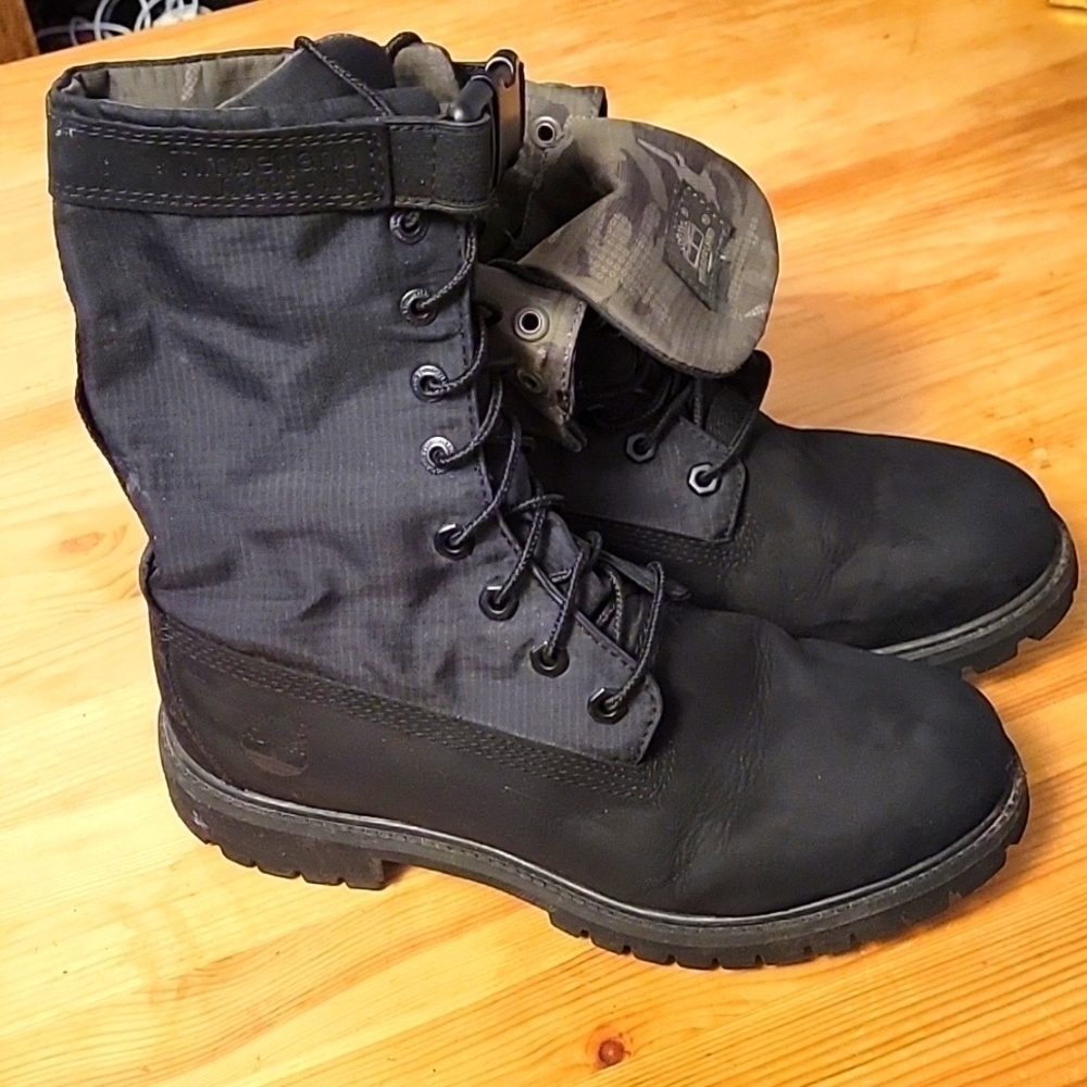 Timberland 6-inch mixed media gaiter boots